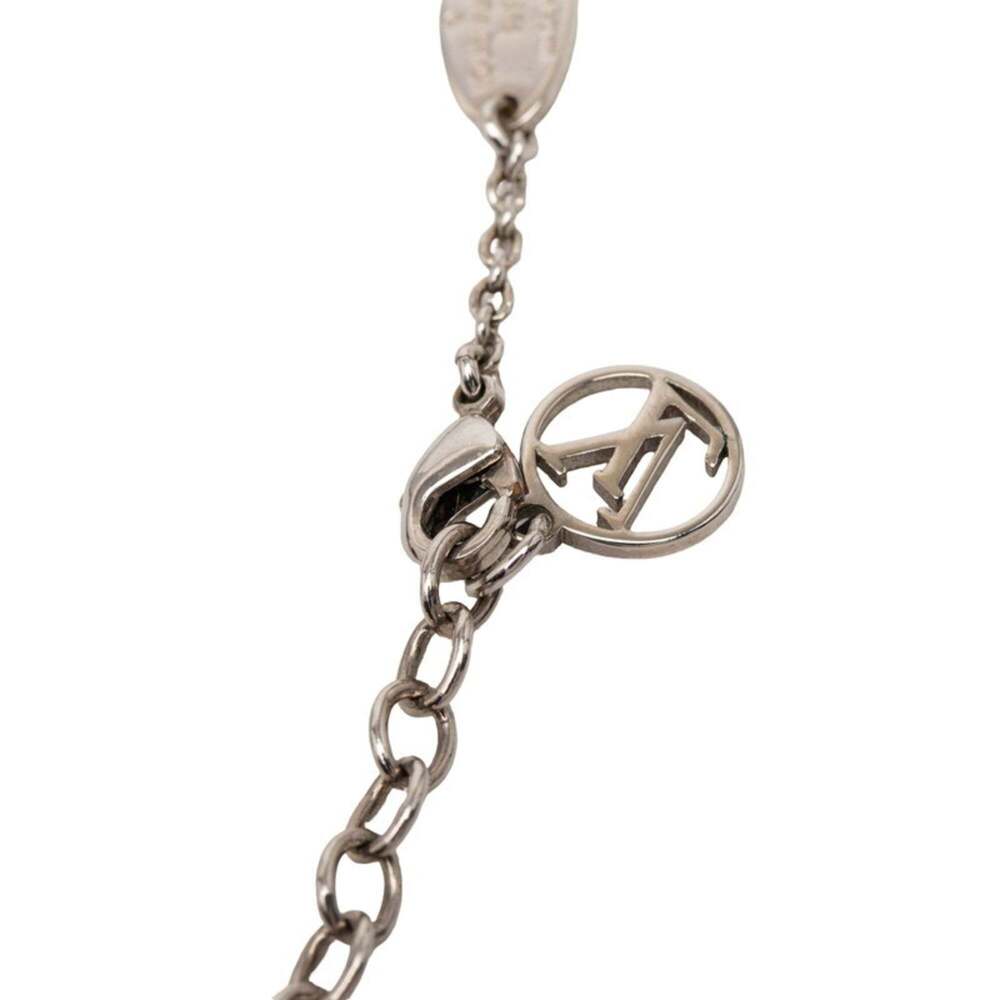 LOUIS VUITTON Silver Necklace - Picture 6 of 7